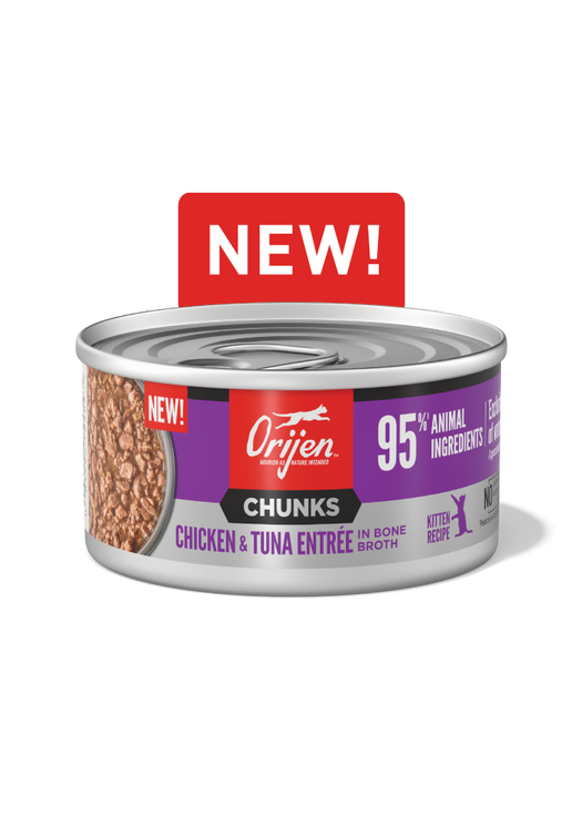 Chunks & Shreds, Chicken & Tuna Recipe for Kittens